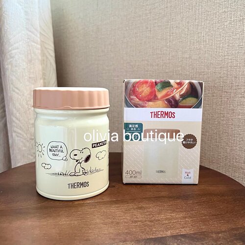 膳魔师史努比不锈钢保温焖烧杯