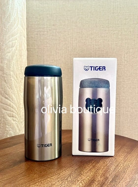 现货 日本制Tiger虎牌经典拧盖款不锈钢保温杯宽口直饮轻量便携