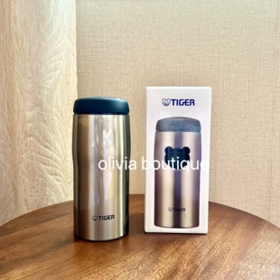 现货 日本制Tiger虎牌经典拧盖款不锈钢保温杯宽口直饮轻量便携