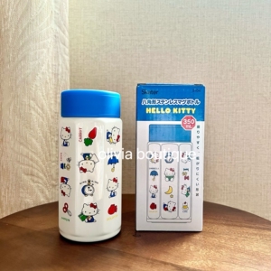 现货 日本本土限定SKATER三丽鸥联名kitty满印不锈钢保温保冷杯