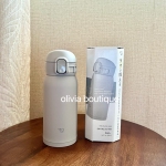 现货 日本本土24新发售象印不锈钢保温杯莫兰迪色系轻量直饮水杯