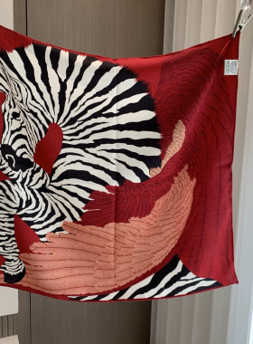 【天马座】野性与柔美编织 双面丝毛披肩围巾65cm