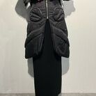 立体腰包和束腰融合设计拼接开叉机能风针织半身裙,女装/女士精品,半身裙,淘宝优惠券,粉丝福利购,淘宝优惠卷