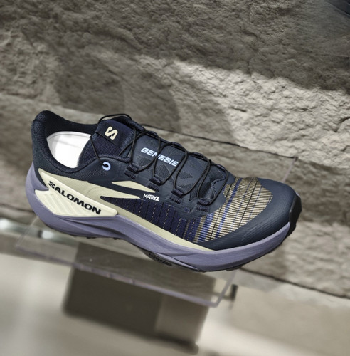 萨洛蒙SALOMON GENESIS户外休闲越野跑鞋女款藏蓝色赛级跑鞋