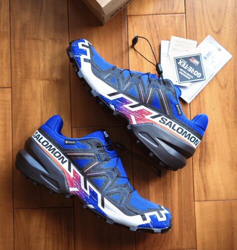 SALOMON萨洛蒙 Speedcross 6 GTX EQUIPE 舒适耐用越野跑鞋