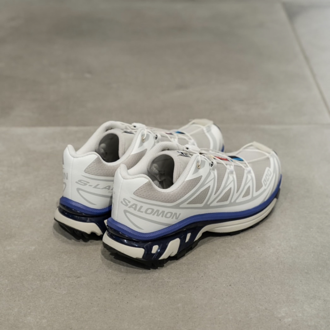SALOMON XT6萨洛蒙银紫男女款户外越野跑鞋透气耐磨运动鞋475827