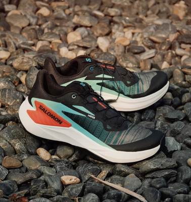 SALOMON萨洛蒙 GENESIS 运动舒适防滑耐磨 低帮 越野跑步鞋男款