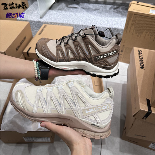 SALOMONXAPRO3D米白徒步鞋