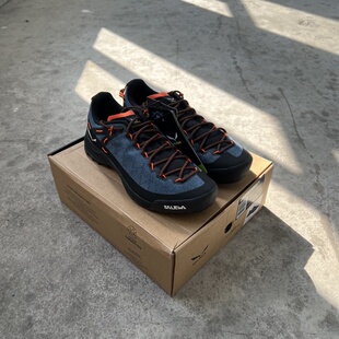Salewa Wildfire Canvas 沙乐华户外登山徒步运动鞋藏蓝色百搭款
