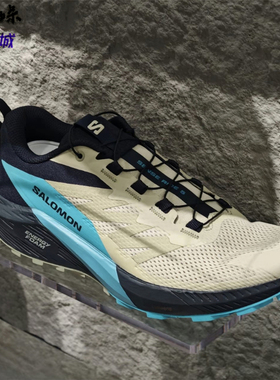 SALOMON SENSE RIDE 5萨洛蒙户外登山徒步越野跑鞋黑蓝 474585