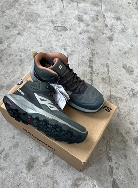 Salomon萨洛蒙OUTpulse Mid GTX 轻便防水徒步休闲鞋 472976