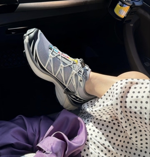 SALOMON萨洛蒙XT6 RECUT唤山者低帮跑步男女元祖灰户外登山徒步鞋