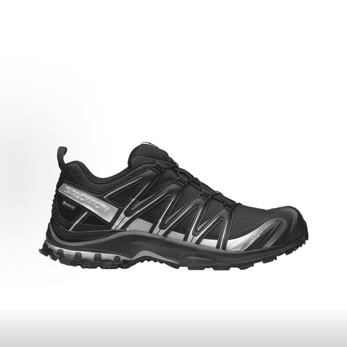 SALOMON萨洛蒙XA PRO 3D贴合舒适GTX防水科技风越野跑鞋男女黑银