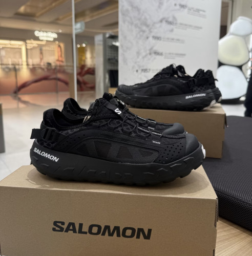 SALOMON solamphibian萨洛蒙新款春夏季户外溯溪轮胎鞋玩水黑色