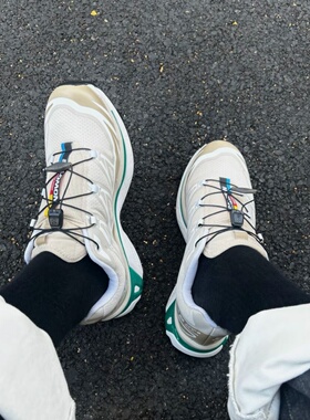 萨洛蒙 Salomon XT6户外登山徒步城市运动休闲登山铜绿色鞋478643