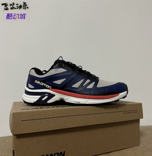 SALOMON WINGS 萨洛蒙海洋蓝低帮户外登山徒步鞋 472876