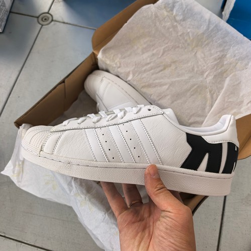 清仓adidas SUPERSTAR 贝壳头舒适百搭 耐磨 低帮 板鞋 男女同款