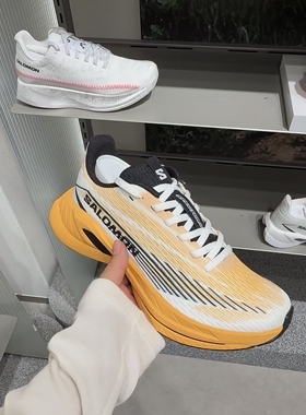 SALOMON萨洛蒙SPECTUR 2黄色低帮户外跑步鞋男女同款越野跑鞋