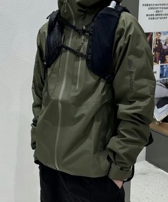 SALOMON OUTLINE GTX萨洛蒙防水户外防水防风战术军事风夹克外套