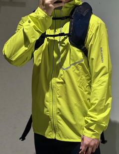 字母印花舒适连帽夹克外套男女同款 TRAIL BONATTI SALOMON萨洛蒙