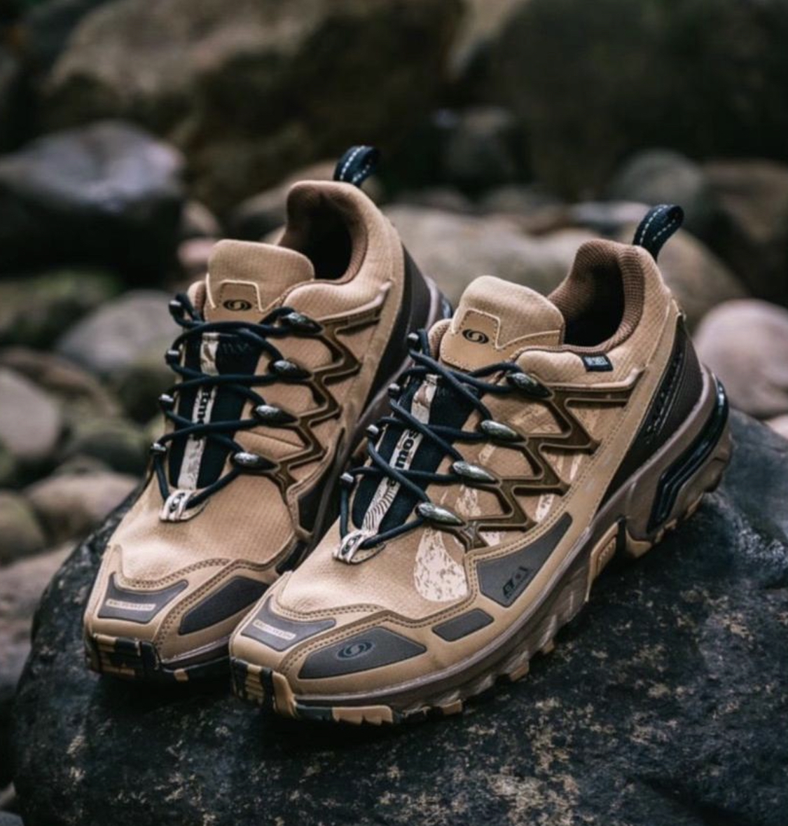 Atmos SALOMON萨洛蒙 ACS +联名款户外 低帮登山徒步鞋