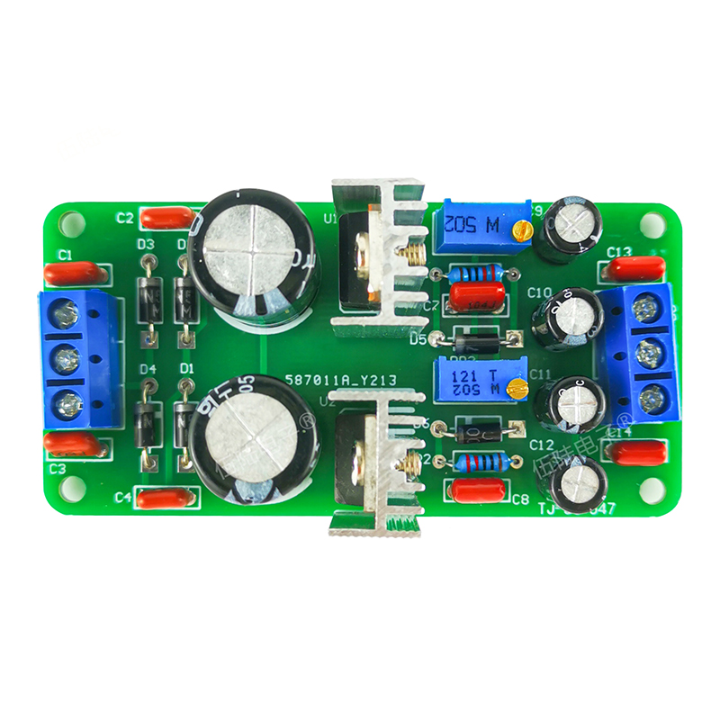 双路可调直流稳压电源电路电子产品安装与调试焊接VDIY组装实训