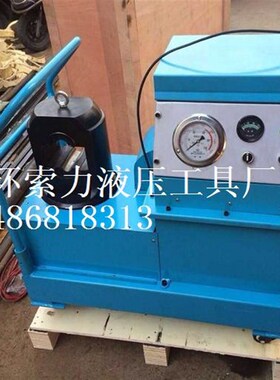 索力工具50eT-200T 钢丝绳压套机 扁椭圆铝套压接机 厂家直销