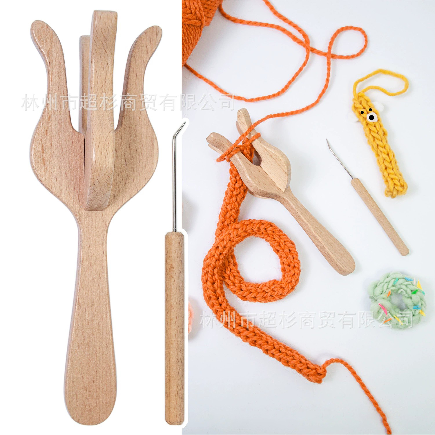 立体四角叉型编织器大号