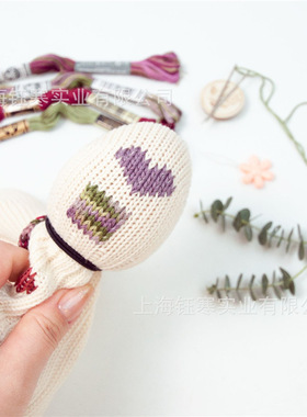 破洞补丁修补工具darning mushroom蛋型针筒编织工具大蘑菇带针筒