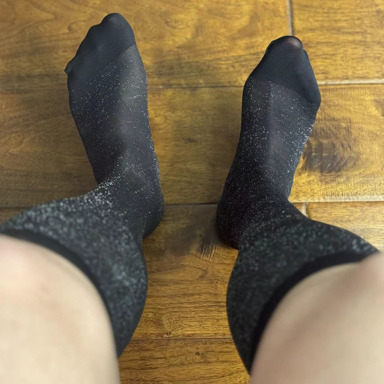 薄款绅士男士锦纶正装丝袜