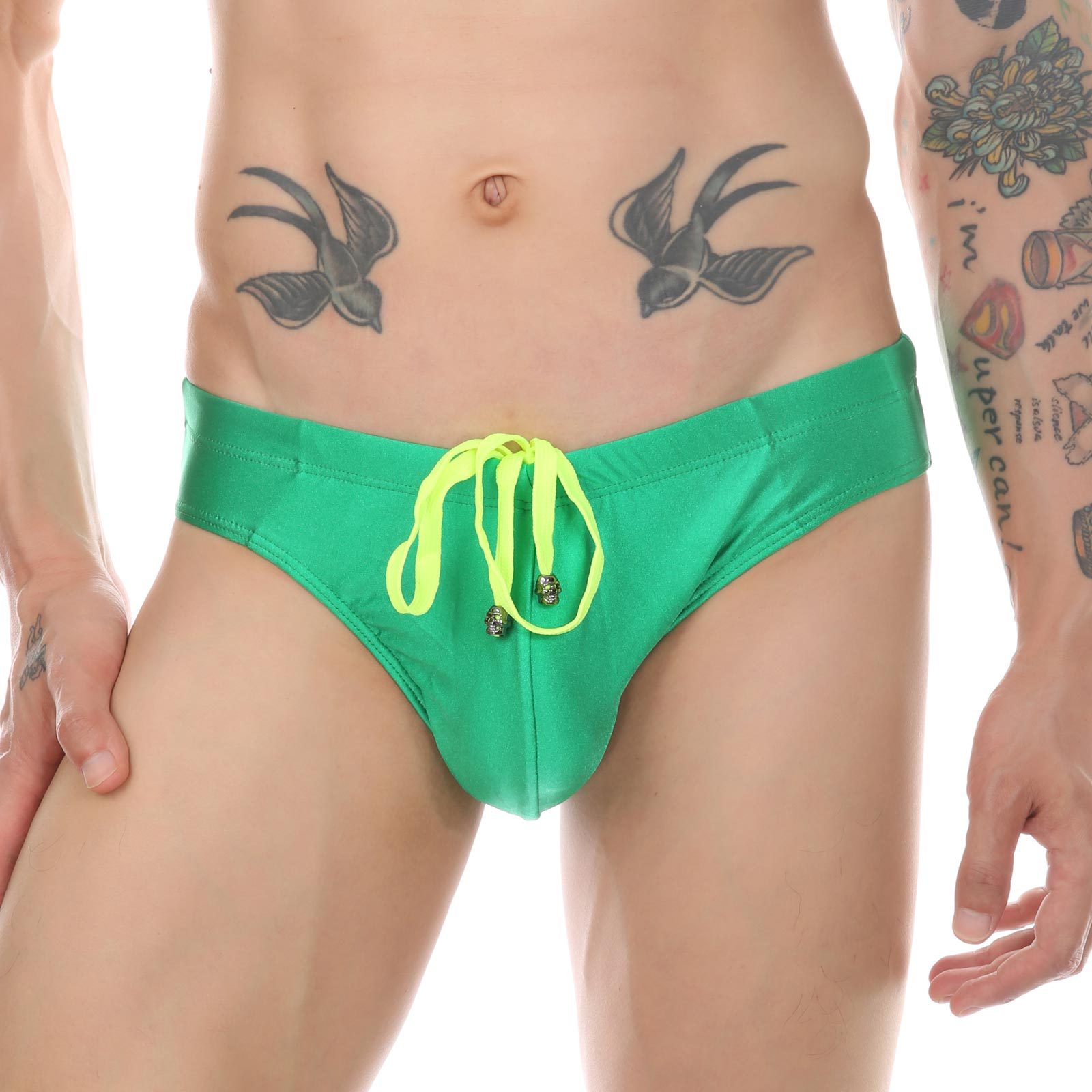 欧美系带三角泳裤男式泳裤速