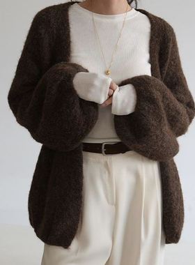 六1213韩国正品han-lb-aragi5653 针织衫区瑞丽人气精致秋季高端