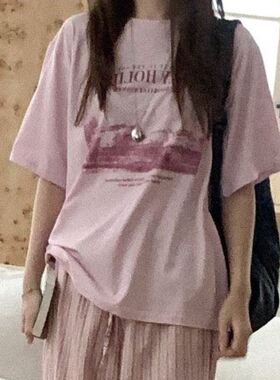 六0821韩国正品heylady-17966 T恤区甜美浪漫秋夏清新韩版百搭