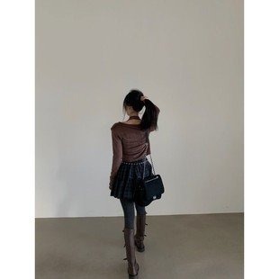 九0111韩国东大门套装区VERANDA-8734849知性冬季百搭正品清新