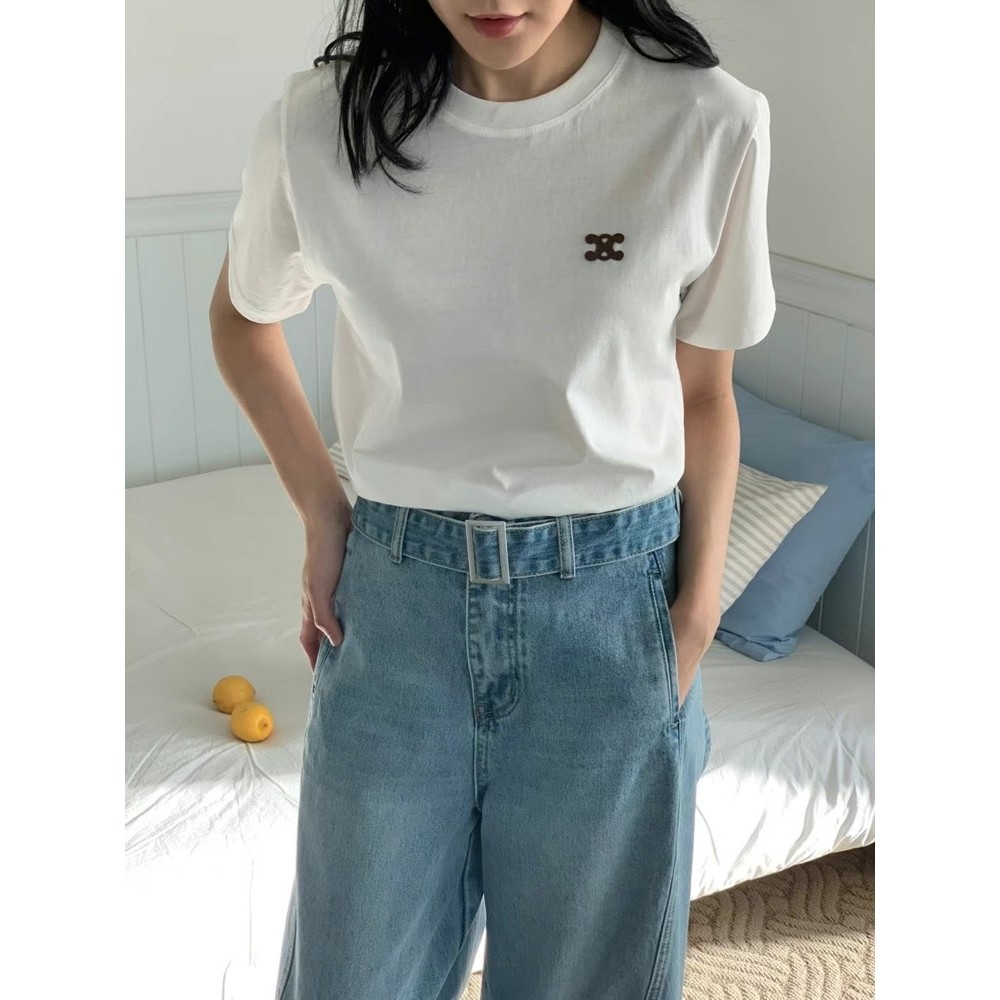 九0213韩国东大门运动牛仔裤区Jrun-8430167纯色洋气正品简约冬款