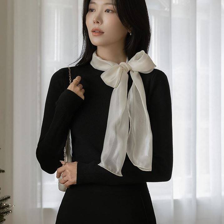 六1213韩国正品ode-911370 针织衫区冬款潮流新款洋气直邮简约