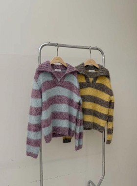 九1126韩国东大门毛衣区HABLE-8712497韩版经典可爱档口冬季英伦