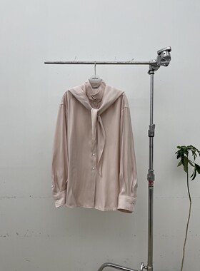 八0921韩国东大门衬衫丝巾区4422448冬款洋气新款简约直邮流行