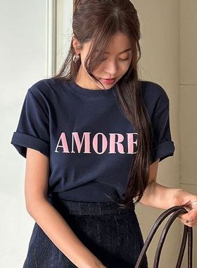 六1213韩国正品the-mood-26838 T恤区冬款潮流新款洋气直邮简约