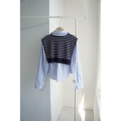 8734791洋气韩版 九0111韩国东大门衬衫 区Adorable 简约可爱流行