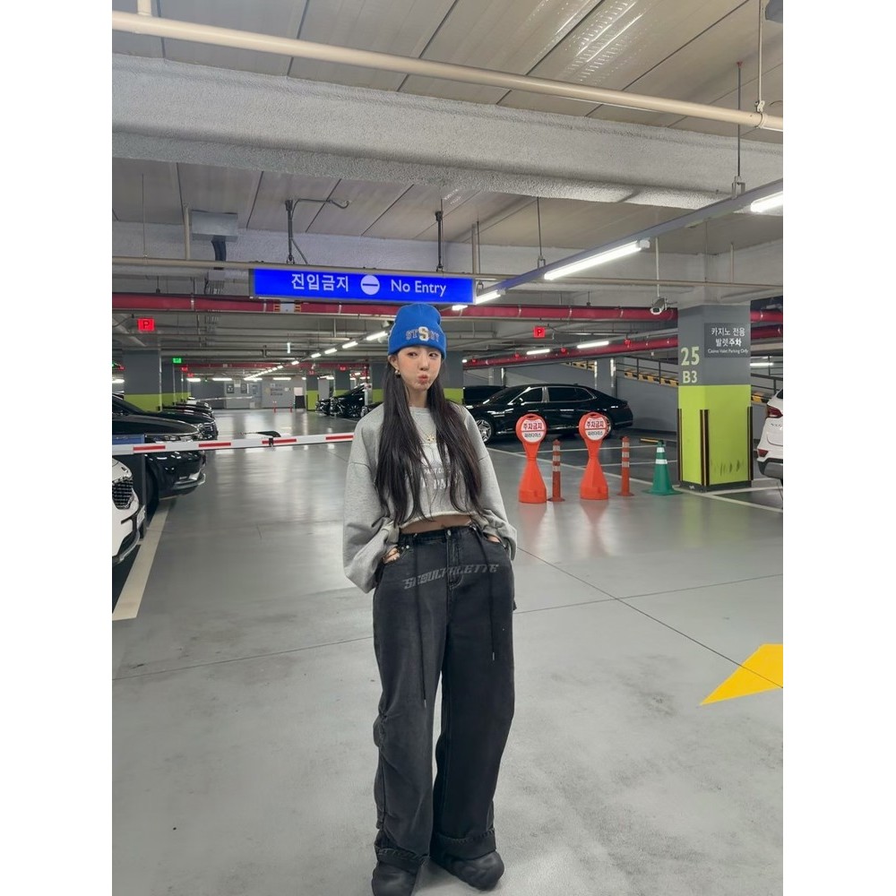 九1117韩国东大门t恤区PALETTE-8700299休闲潮流直邮学院人气简约