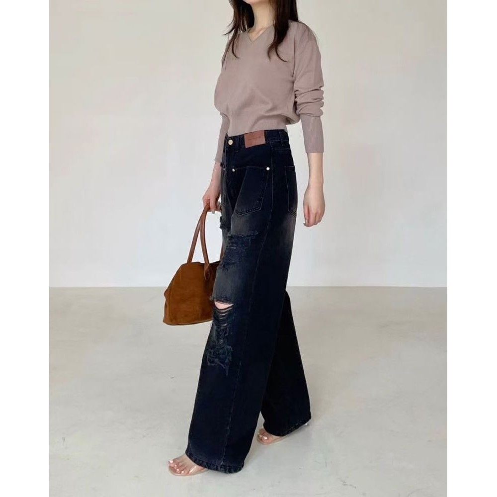 九0924韩国东大门运动牛仔裤区HowLuk-8651379人气英伦秋季时装