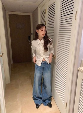 九0924韩国东大门运动牛仔裤区FORMAL-8651718通勤新潮纯色流行