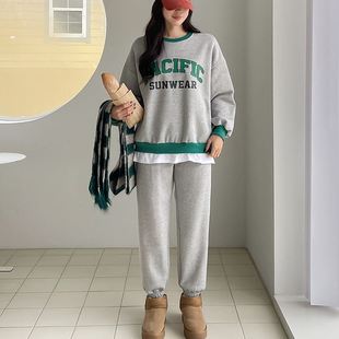 150095 六1213韩国正品 区浪漫正品 套装 魅力休闲百搭 pin