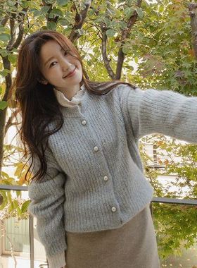 六1213韩国正品queen-s-pider-17305 针织衫区别致正品炸街冬款