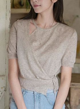 六0821韩国正品can-mart-153194 针织衫区高端夏季街头正品别致