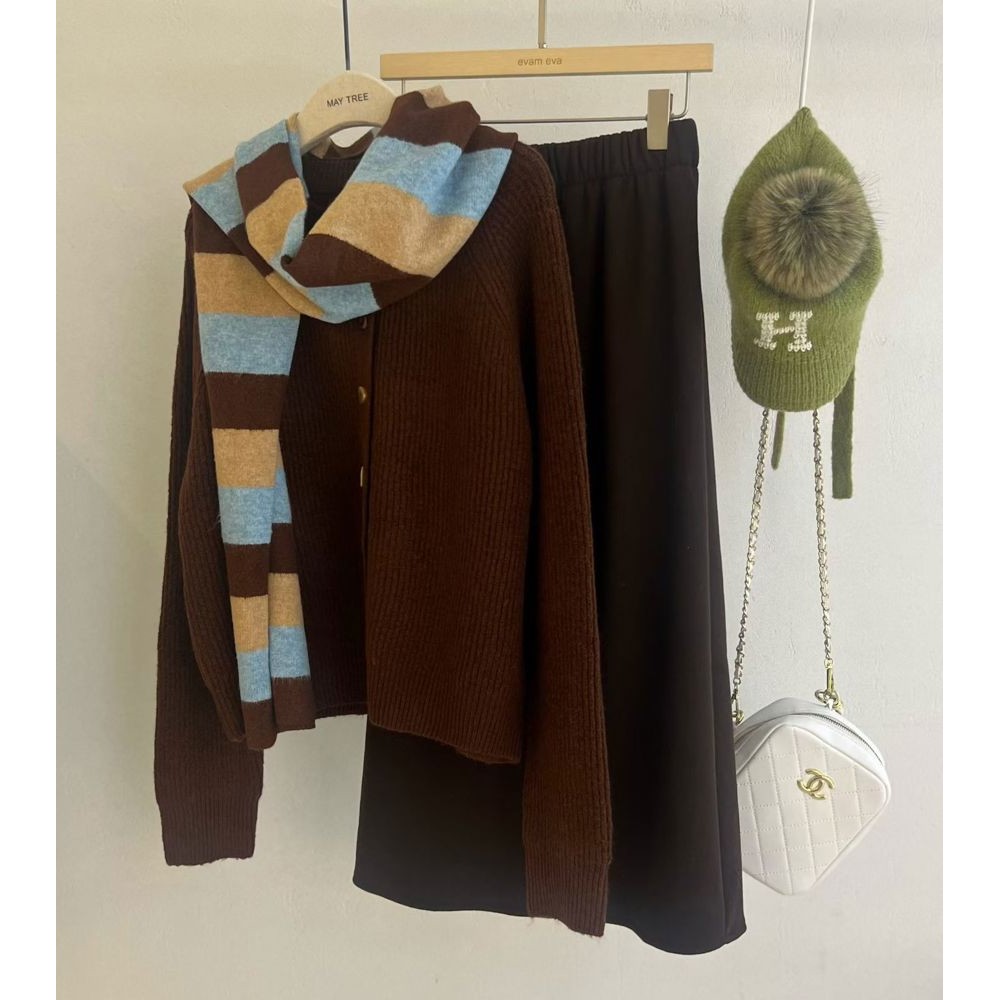 九1117韩国东大门针织衫区evameva-8700020档口新款独特直邮高端