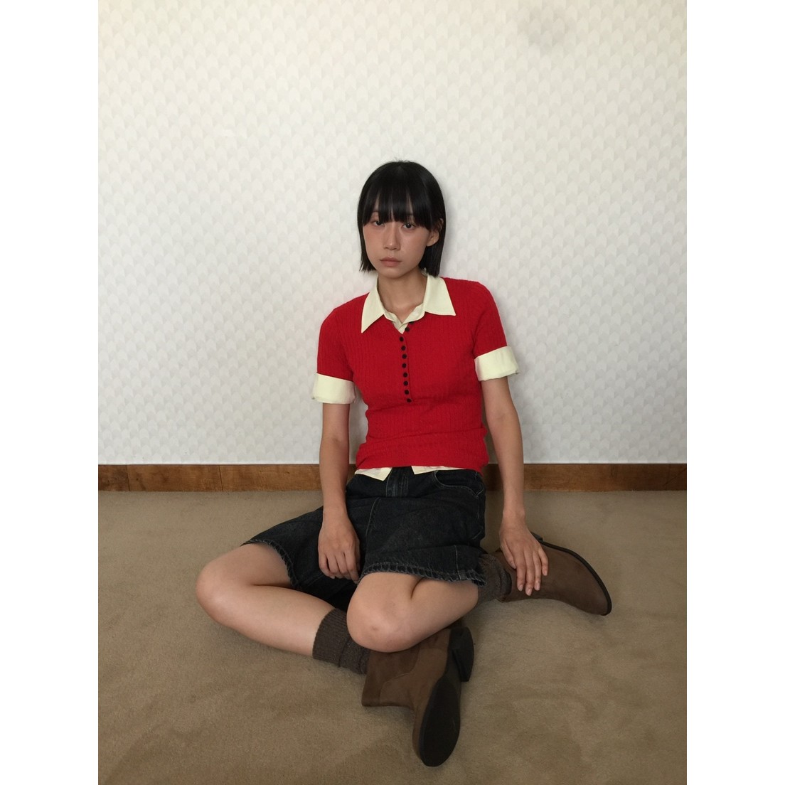 八1015韩国东大门运动短裤区4461589可爱档口冬季浪漫正品高端