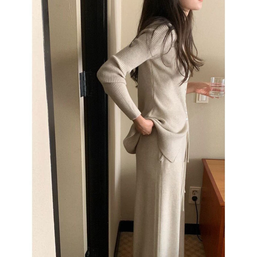 九1117韩国东大门套装区maybeen-8700059都市冬季简洁正品修身