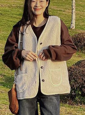 六1213韩国正品70448 马甲区正品英伦休闲欧美直邮瑞丽人气精致